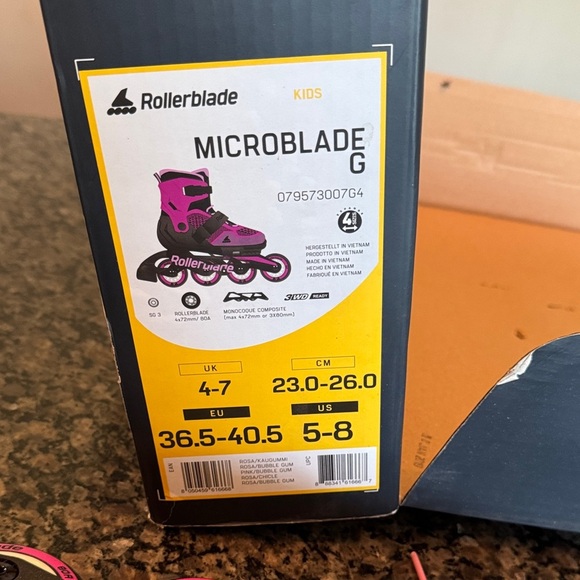 Rollerblade Kids' Pink and Black Skates - Picture 11 of 16